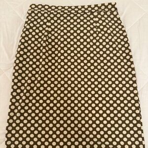 Mikarose Polkadot Pencil Skirt